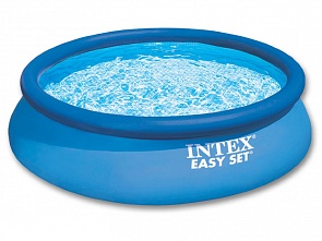 Надувной бассейн Изи сет, размер 366 х 76 см. (Intex, с28130)